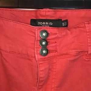 TORRID Jeggings Red size 18R